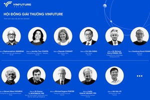 VinFuture 獎項評委會。（圖源：Vingroup）