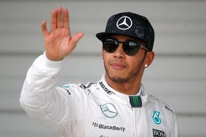 Ｆ１車手漢密爾頓。（圖源：互聯網）