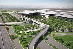 隆城機場配景圖。（圖源：互聯網）