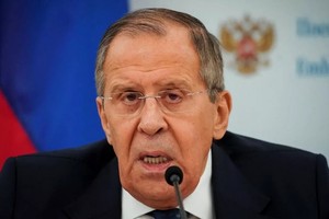 俄羅斯外長拉夫羅夫。（圖源：路透社）