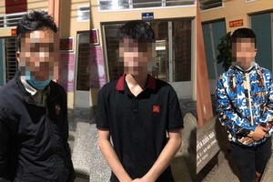 被抓獲的 3 名歹徒團夥。（圖源：志石）