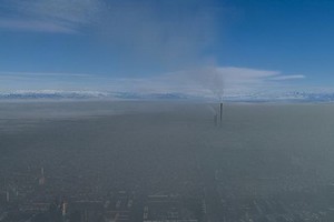 中亞國家吉爾吉斯斯坦首都比什凱克名列全球空氣污染最嚴重城市之首。（圖源：互聯網）