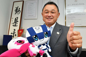 日本奧委會主席山下泰裕。（圖源：互聯網）