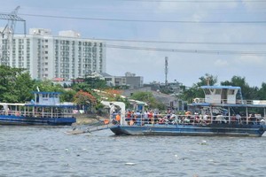 市人委會：嚴懲無許可證內陸碼頭。（示意圖源：國雄）