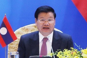 老撾政府總理通倫。（圖源：越通社）