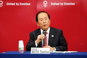 東京奧組委首席執行官武藤敏郎。（圖源：互聯網）