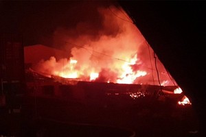 火警現場。（圖源：H.T）