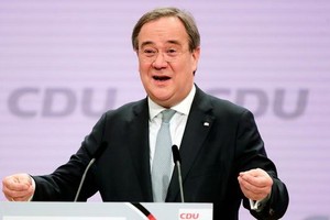 北萊茵-威斯特法倫州州長阿明‧拉舍特在第二輪投票中當選為主席。（圖源：路透社）