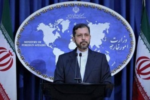 伊朗外交部發言人哈提卜扎德。（圖源：Getty Images）