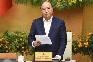 政府總理阮春福在會上致詞。（圖源：VGP）