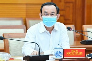 市委書記阮文年發表指導意見。（圖源：越勇）