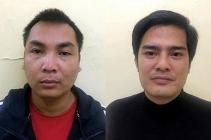 被捕的兩名嫌犯陳春協（左）和阮維方。（圖源：警方提供）