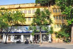 圖為河內市二徵女王郡陳克珍街上的黃金地段。（圖源：VNN）