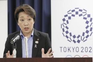 現任日本奧運大臣的橋本聖子已經同意接替森喜朗，擔任東京奧組委主席一職。（圖源：共同社）