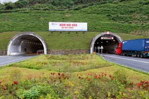 海雲二隧道一隅。（圖源：VNE）