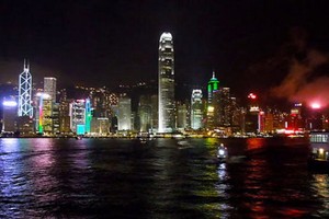 香港夜景一瞥。（圖源：互聯網）