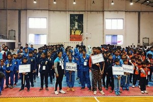 印度越武道運動員參加2020年第十屆印度越武道錦標賽。（圖源：互聯網）