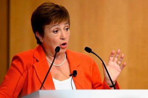 國際貨幣基金組織(IMF)總裁格奧爾基耶娃。（圖源：互聯網）