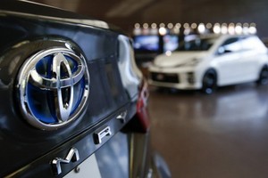 豐田汽車公司25日公佈的1月全球產量為74萬1704輛，較上年同期增長4.0%，連續5個月保持增長。（示意圖源：彭博）