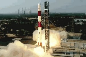 印度空間研究組織(ISRO)2月28日成功發射了由巴西獨立研製的亞馬遜1號遙感衛星(Amazonia-1)及18顆搭載小衛星。（圖源：視頻截圖）