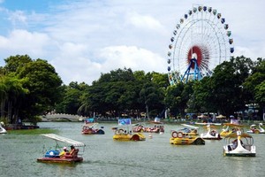 蓮潭文化公園一隅。（圖源：阮延）
