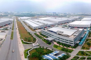 市高科技園區當前吸引許多外資企業前來投資。（圖源：黃潮）