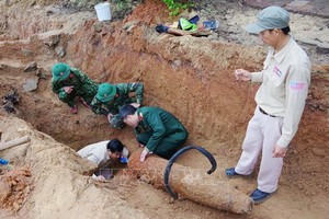 成功銷毀 227公斤重炸彈