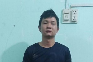 被扣押的殺人嫌犯阮必強。（圖源：警方提供）