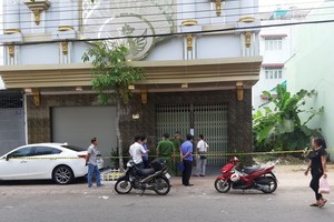 職能力量封鎖案發地點。（圖源：友榮）