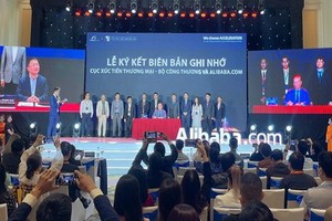 備忘錄簽署儀式現場。（圖源：芳黎）