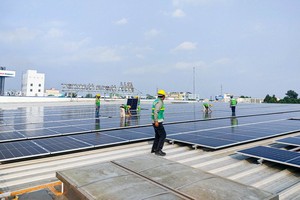 將於今年5月竣工的MM屋頂太陽能發電項目。