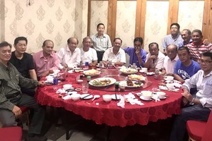 第十一屆理事會成員選舉後留影。