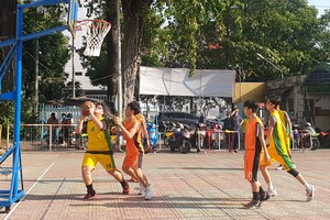 穗城會館贊助少兒籃球賽