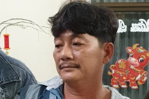 縱火燃燒刑警隊長住房的頭目陳功春被捕。（圖源：警方提供）