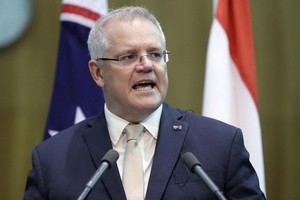 澳大利亞總理莫里森。（圖源：AP）