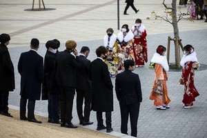 日本因女性議員和閣僚較少，此次在政治參與領域排名147位，處於整個榜單的最低一檔。（圖源：AFP）