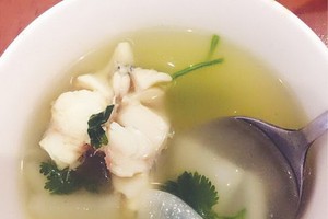 減肥好幫手：鱈魚蘿蔔湯