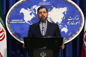 伊朗外交部發言人哈蒂布扎德。（圖源：Getty Images）