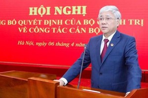 杜文戰同志出任2019-2024年任期越南祖國陣線中央委員會黨團書記。（圖源：VGP）