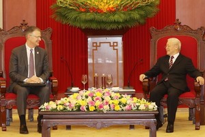 總書記阮富仲接見美國駐越大使