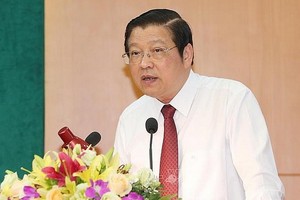 中央內政部長潘廷擢。（圖源：越通社）
