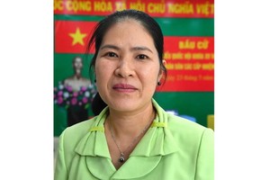 守德市人民議會副主席蔡美妍。