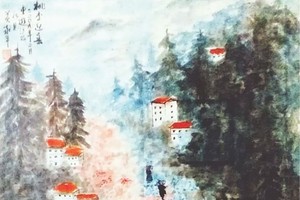 桃李迎春　黃獻平　畫