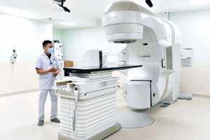 6台現代放射治療系統即將在市腫瘤醫院第二分院投入運用。（圖源：TTO）