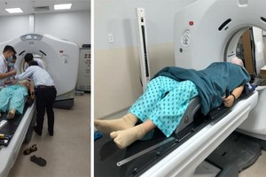 腫瘤醫院第二分院日內放療區正式投入使用。（圖源：市衛生廳）