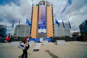 歐盟委員會總部大樓。（圖源：新華社）