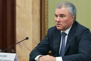 俄國家杜馬主席沃洛金。（圖源：互聯網）