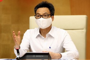 政府副總理、國家新冠肺炎疫情防控指委會主任武德膽。（圖源：VGP）