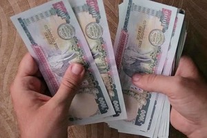 圖為尼泊爾1000元面值的紙幣。（圖源：互聯網）