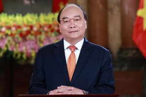 國家主席阮春福。（圖源：越通社）